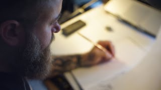 Brian Ewing makes a Foo Fighters Gig Poster