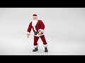 4 Hour 4K Santa Claus Dancing VJ Loop 🎅🕺 – 3D Christmas Visuals (No Audio)