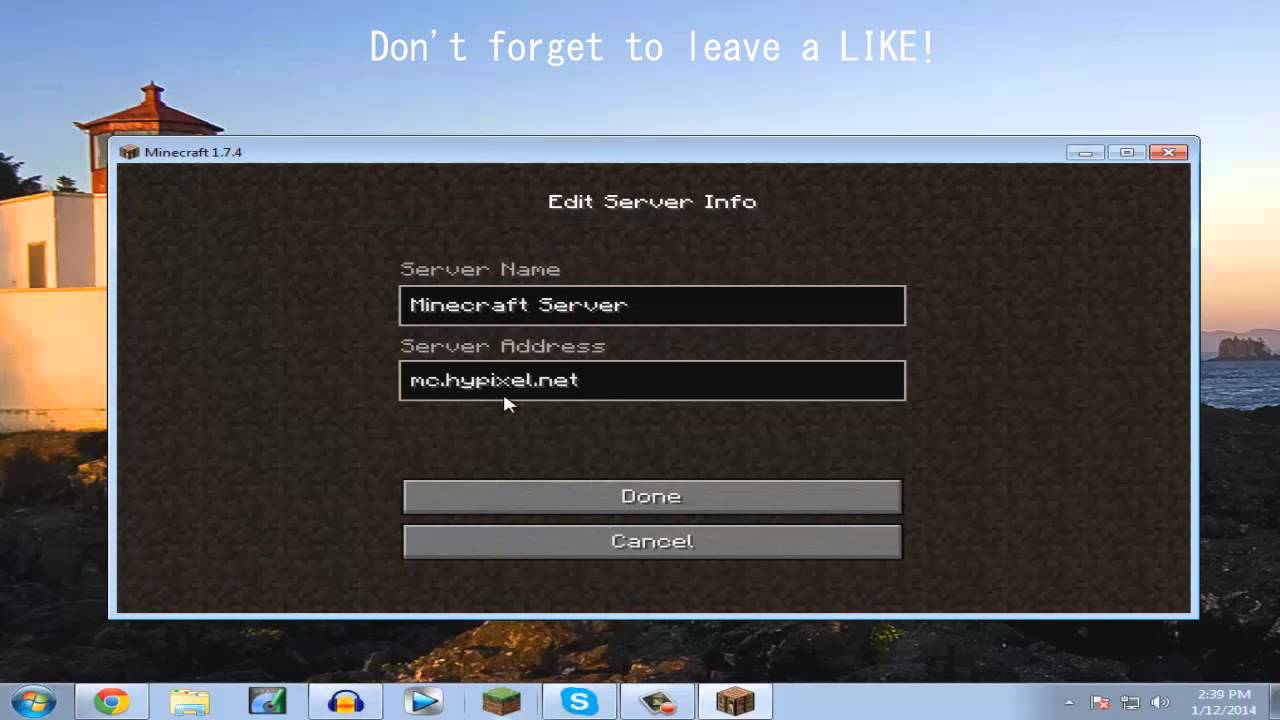 Servers for minecraft – Ordinateurs et logiciels