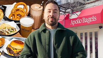 5 DAY NYC FOOD TOUR // BEST BAGELS, SMASH BURGERS, PIZZA, FRIED CHICKEN, ITALIAN SANDWICHES, SEAFOOD