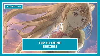 Top 20 Anime Endings Winter 2019
