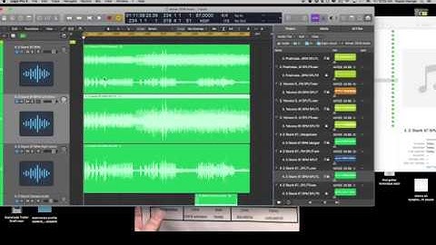 How to split a stereo audio file into left & right mono channels in Logic Pro (link in description)