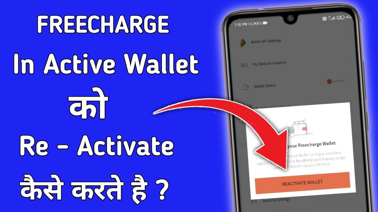 How To Reactive FreeCharge Wallet / FreeCharge Inactive Wallet Ko Reactivate Kaise Kare