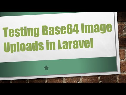 Testing Base64 Image Uploads in Laravel