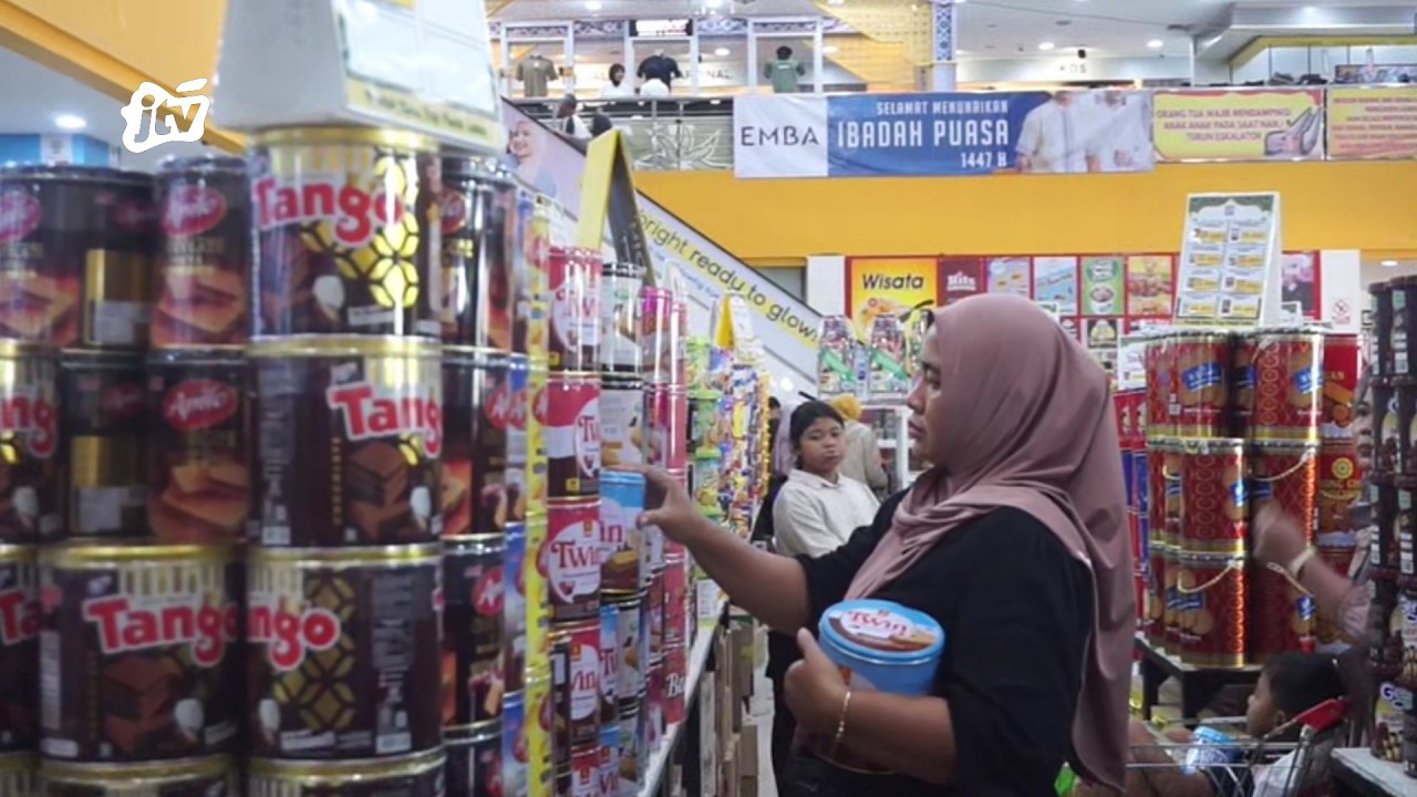 Jelang Lebaran, Masyarakat Mulai Berburu Jajan Lebaran, Supermarket Mulai Ramai