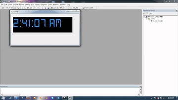 Membuat Jam Digital Dengan Visual Basic 6.0  #Yudhiaz Blacksider.