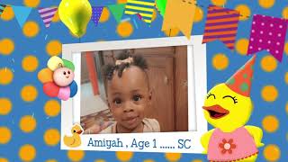 Babyfirst Bday - December Bday - 24 - Alabama, Ethan, Amiyah, David, Avril, Paxton,