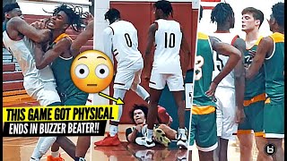 THIS AAU GAME GOT PHYSICAL!! ATLANTA CELTICS VS GRASSROOTS ELITE END IN LAST SECOND BUZZER BEATER!!