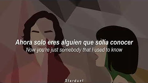 Gotye - Somebody That I Used to Know (Sub español e inglés)
