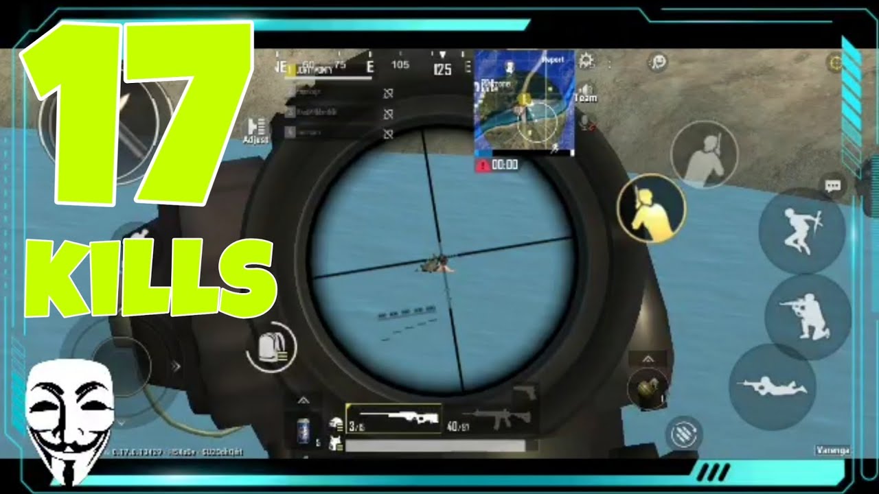 Solo vs squad 17 kills gameplay || pubg mobile lite - YouTube