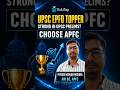 UPSC EPFO APFC Is a Blessing for Strong Prelims Students | APFC Topper Piyush Kumar Mishra