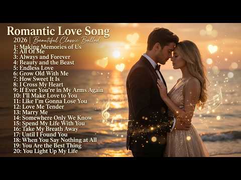 Romantic Love Song 2026 | Beautiful Classic Ballad
