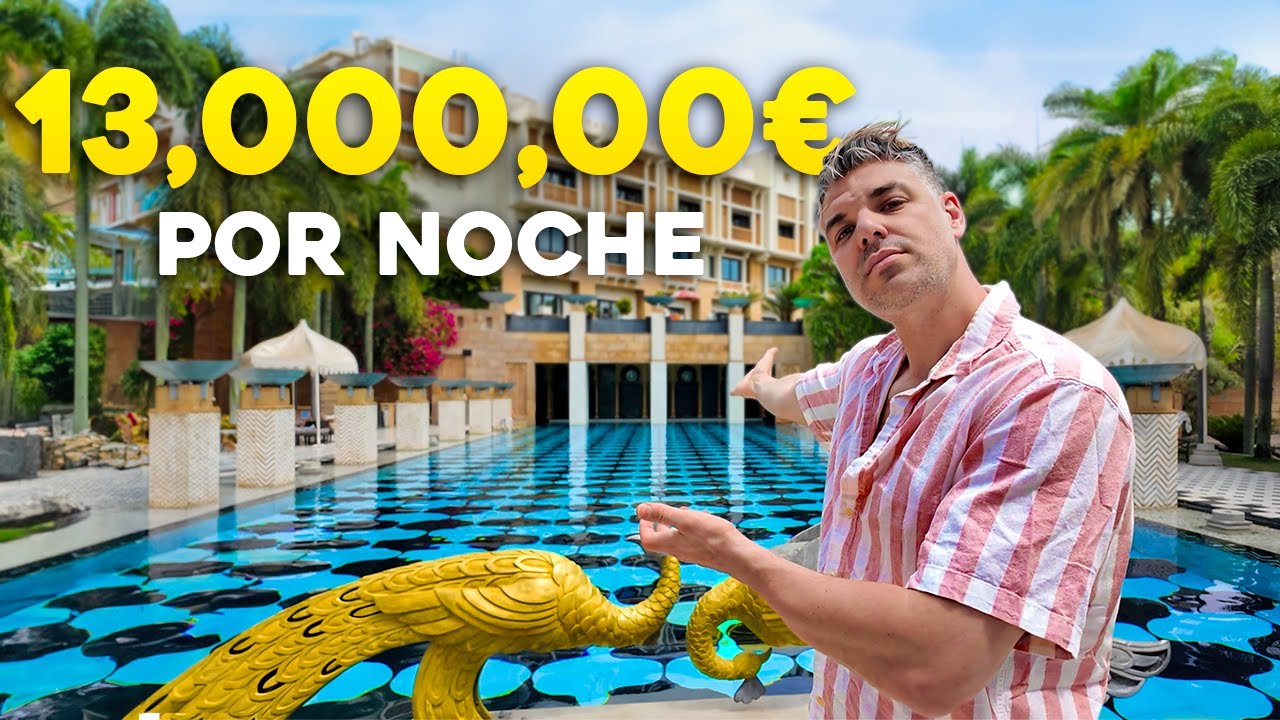 La HABITACIÓN de HOTEL MÁS CARA de la INDIA 🇮🇳 💰