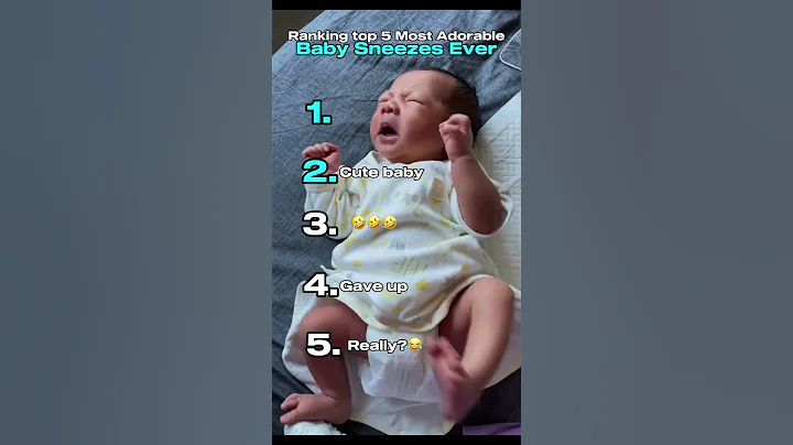 Ranking The Top 5 Most Adorable Baby Sneezes Ever #ranking #baby #funny