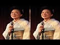 松前ひろ子 デビュー50周年イベントで涙の熱唱 娘婿・三山ひろしからサプライズも