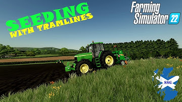 Seeding with Tramlines/ Using Tramlines/ Tramline Markers/ Farming Simulator 22/ How to/ FS22/ Farm