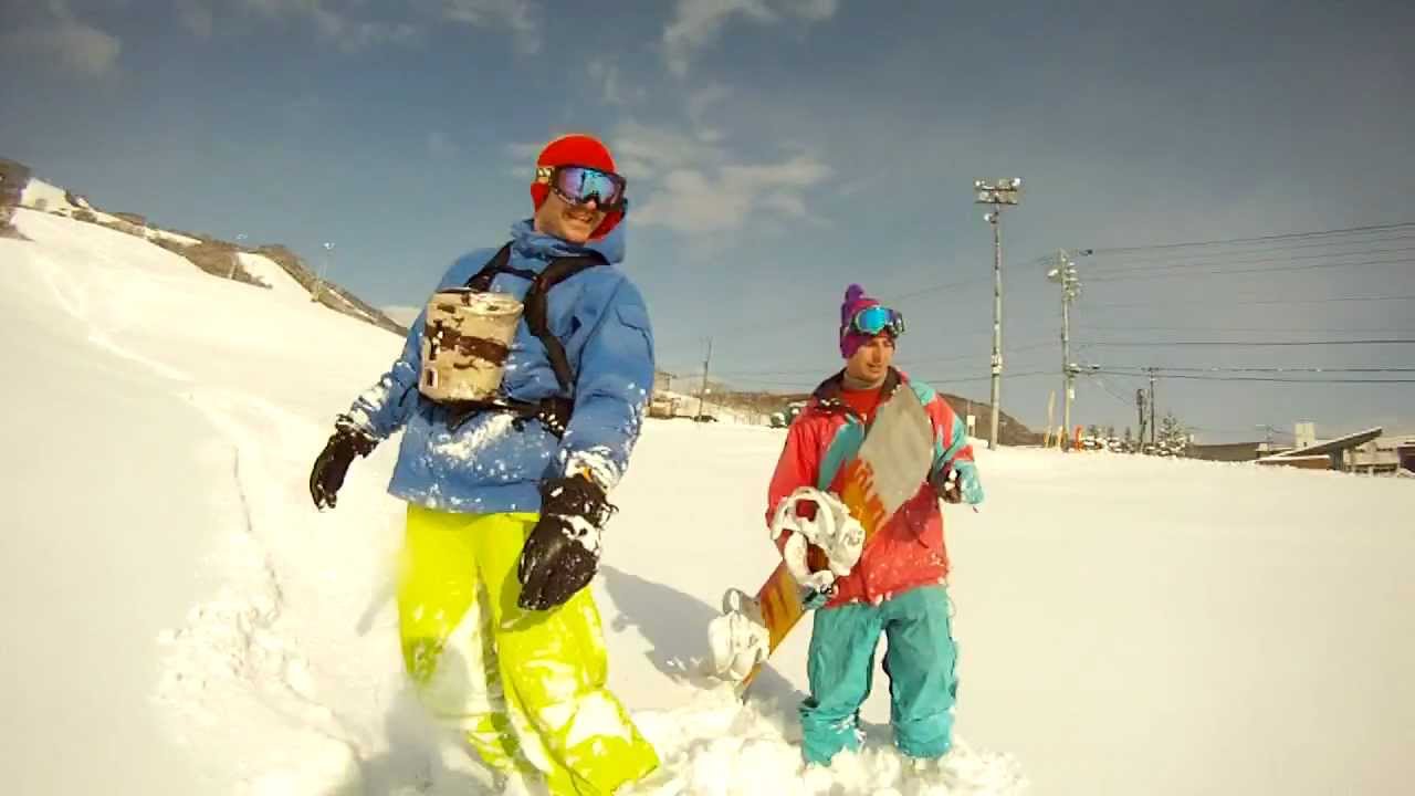 Niseko First Tracks 2011 (snow slow mo test)