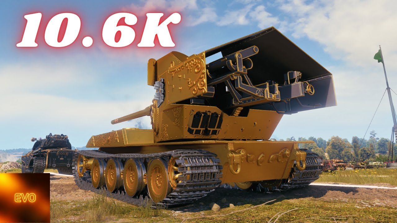 Waffenträger auf E 100  10.6K Damage & WT E 100  11.3K Damage  World of Tanks