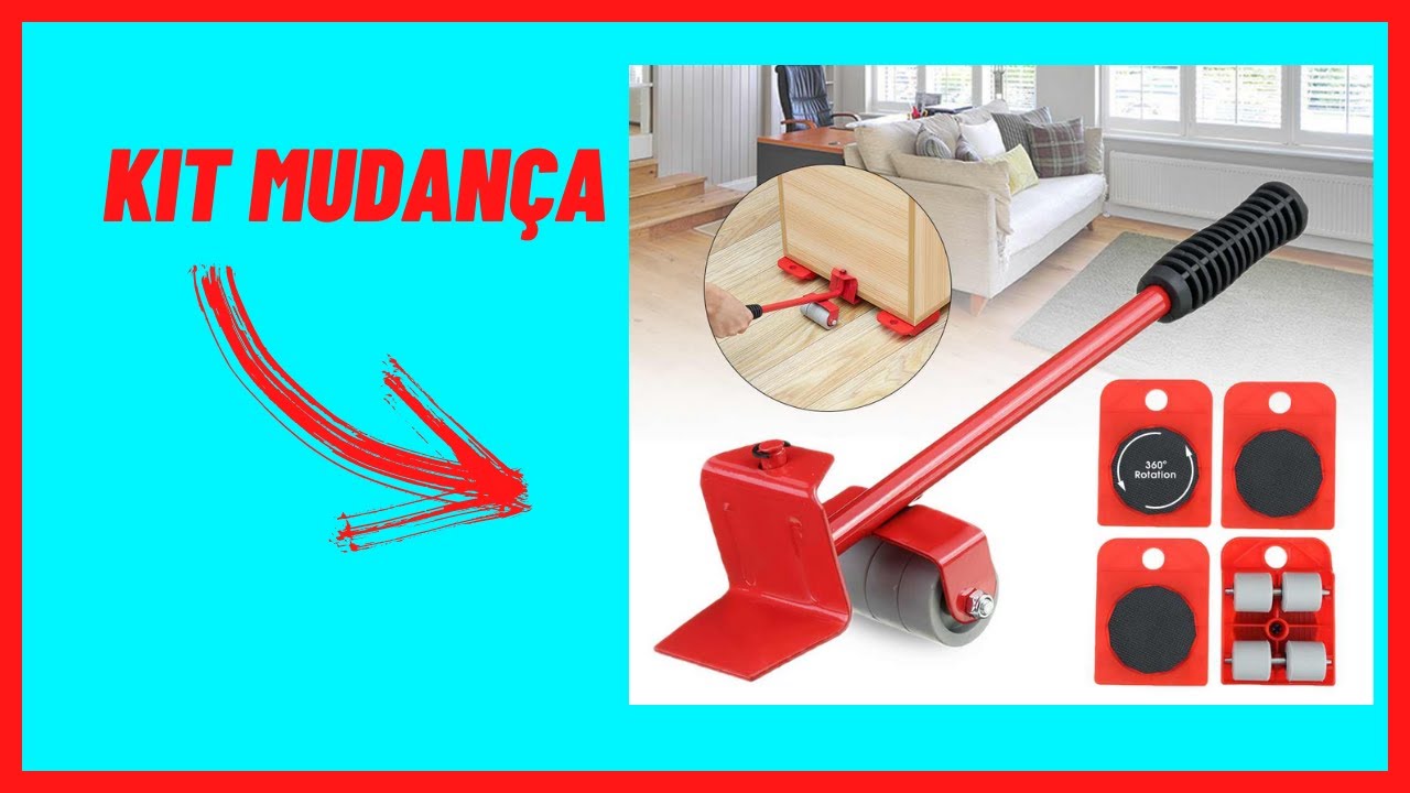 Kit Para Transportar Móveis - Rodinhas De Mover Mobília