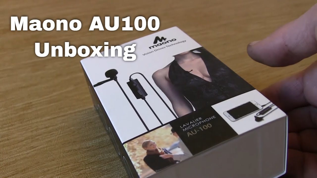 Maono AU 100 Lavalier Microphone Unboxing and Test - Powered Lapel Microphone Under $20