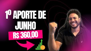 Aporte de Junho! Investindo R$360 em BBASE3 | Construindo Patrimônio 💰