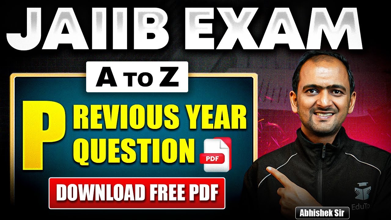 JAIIB Previous Year Question Paper Free PDF Download | EduTap