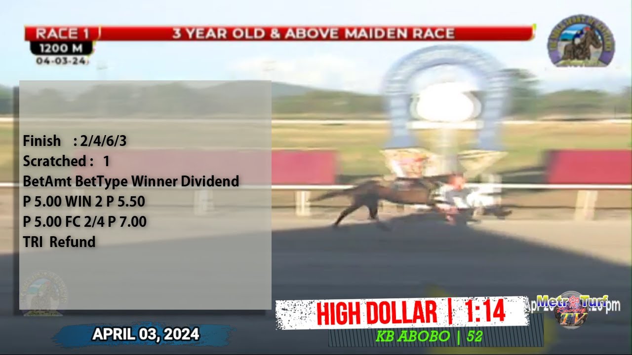 2024 Apr 03 | R01 - HIGH DOLLAR (2a) [