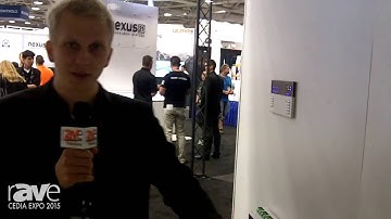 CEDIA 2015: Basalte Demos Its Lovely, Programmable Design Touch Keypad