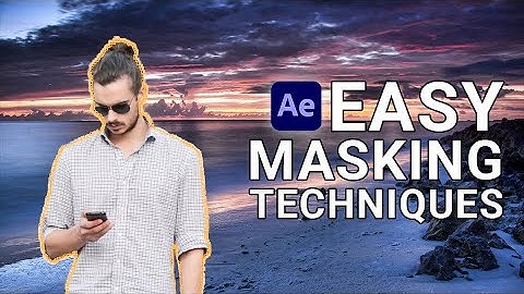 5 EASIEST Masking Techniques in After Effects