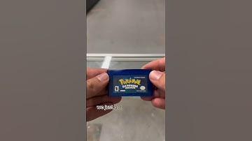 Did this Pokémon save file disappoint? #pokemon #nintendo #retrovideogames #gba #pokemonsapphire