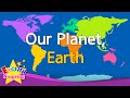 Kids vocabulary  old our planet earth  continents  oceans  english educational for kids