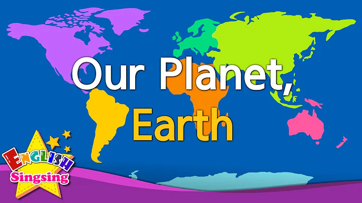 Our Planet, Earth (v1) - continents & oceans - Kids vocabulary -  English educational video for kids