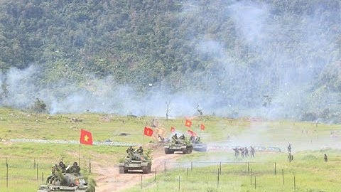 Sư đoàn 10, Quân đoàn 3 diễn tập hiệp đồng quân binh chủng có bắn đạn thật