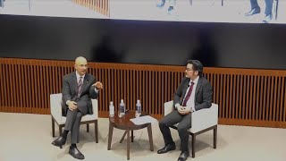 Town hall with Neel Kashkari at Keio University in Tokyo