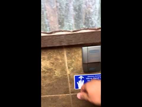 Automatic Bathroom Door