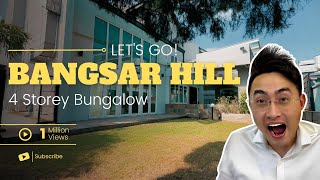 Inside BANGSAR Bungalow The 4 Storey Luxurious Home Hill Top | Malaysia KL Properties
