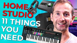 Home  Studio Gear: 11 Things You Need For Music Production