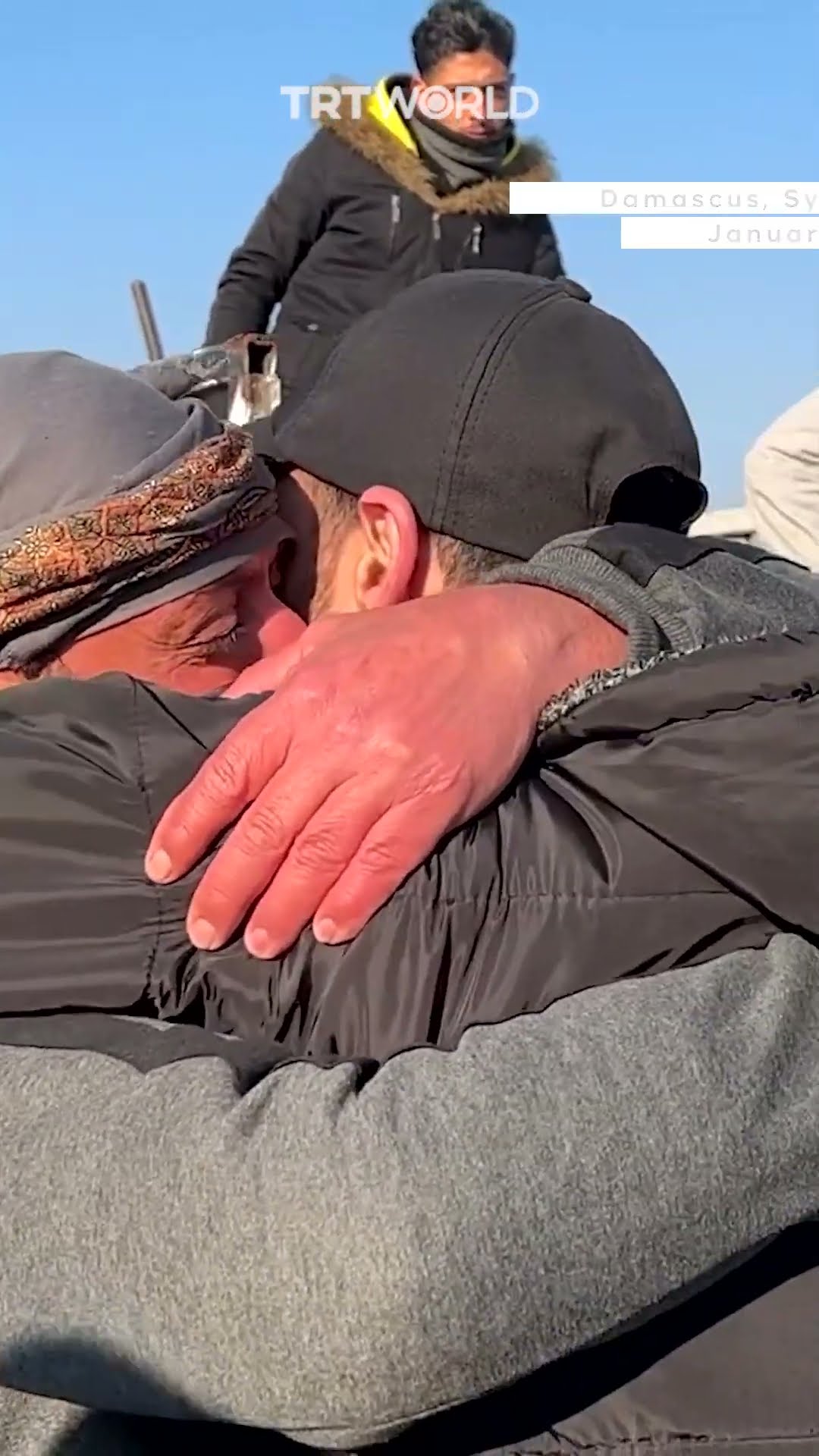 Former Sednaya prisoners celebrate long-awaited freedom in Damascus
