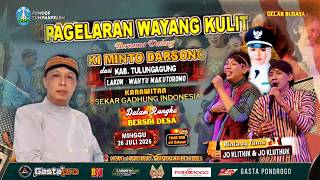LIVE.WAYANG KULIT KI. MINTO DARSONO - TUMPAK PELEM - SAWOO  // GASTA PONOROGO