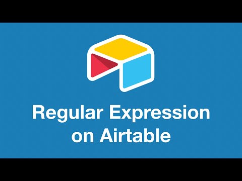 How to Use Regular Expression with Airtable