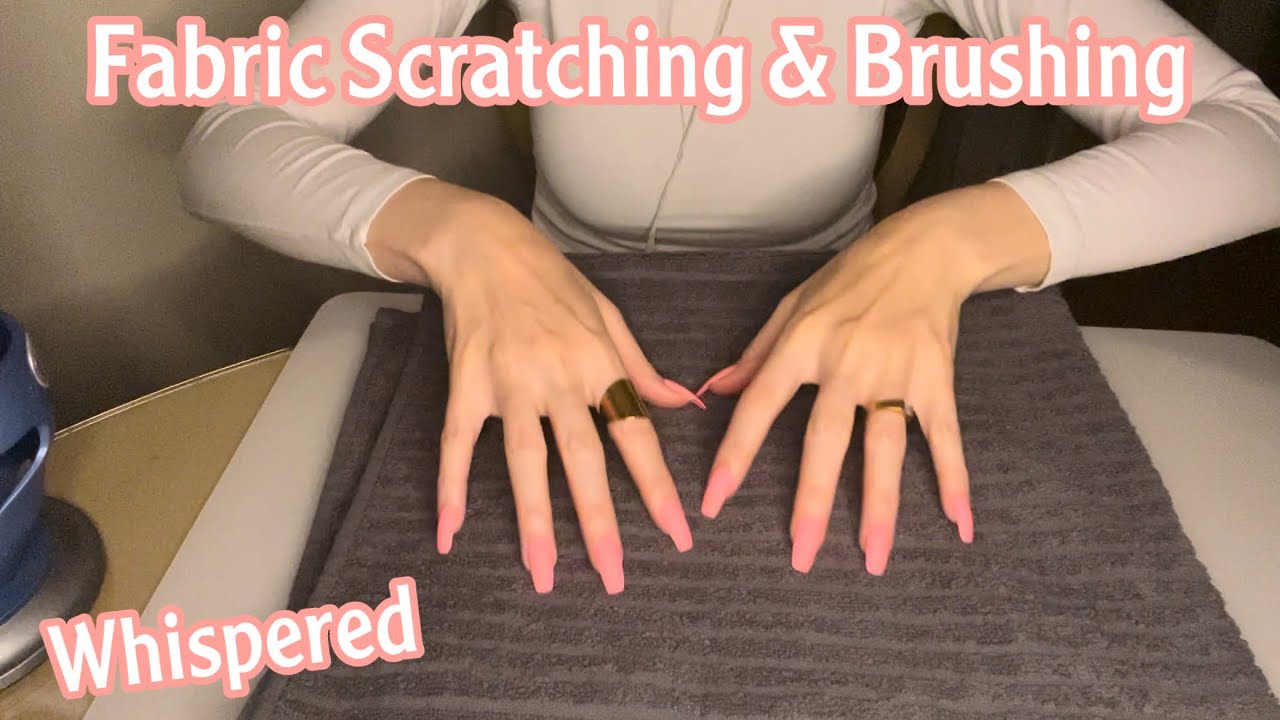 ASMR * Fabric Scratching & Brushing * Tracing * Camera Brushing * Whispered * ASMRVilla
