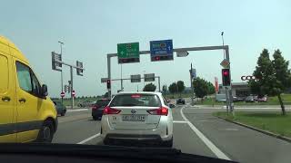 Fahrt von Brugg nach Baar