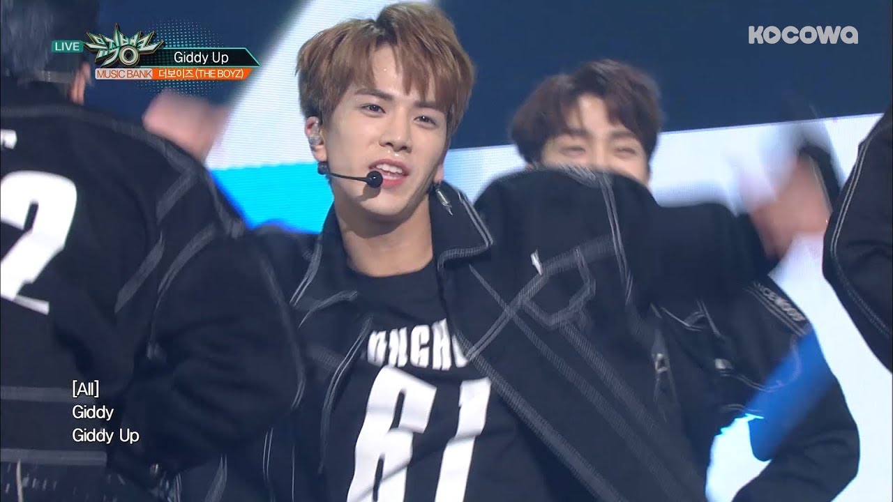 The boyz - Giddy Up [Music Bank Ep 929] - YouTube