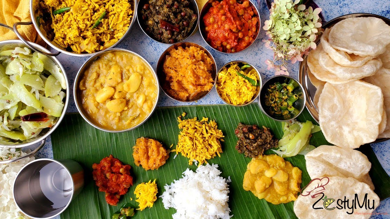 Mauritius seven Curries on fresh plantain leaves 7 cari et ti pouri Part 1 YouTube