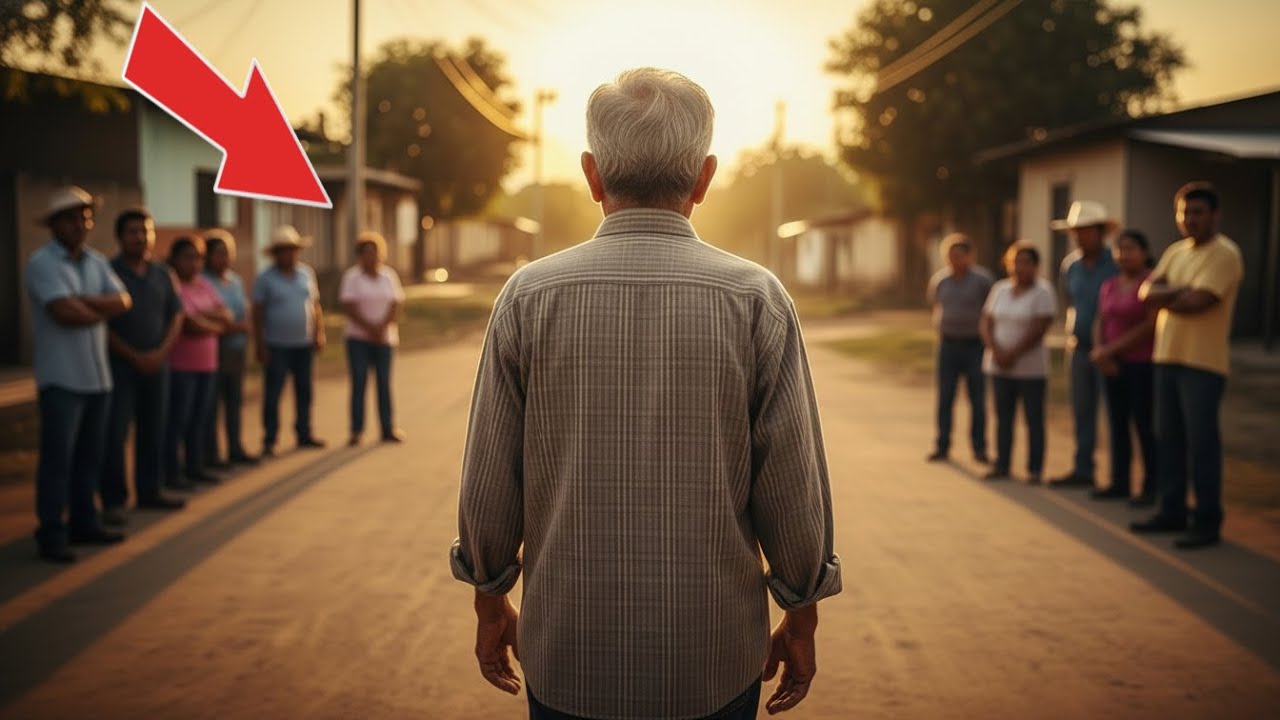 UN MULTIMILLONARIO DISFRAZADO DE POBRE REGRESA A SU CIUDAD NATAL: LO QUE VE LO DEJA ATÓNITO.