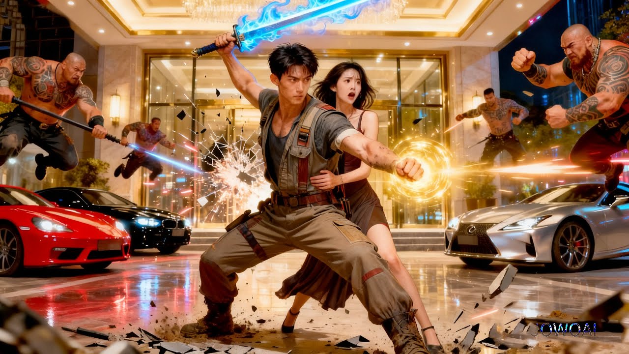 Mendigo humilhado era Deus Dragão da Guerra! 3 anos depois volta e derruba 4 Reis com um soco!