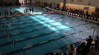 Hallie district finals 2018 100 breast 106 27