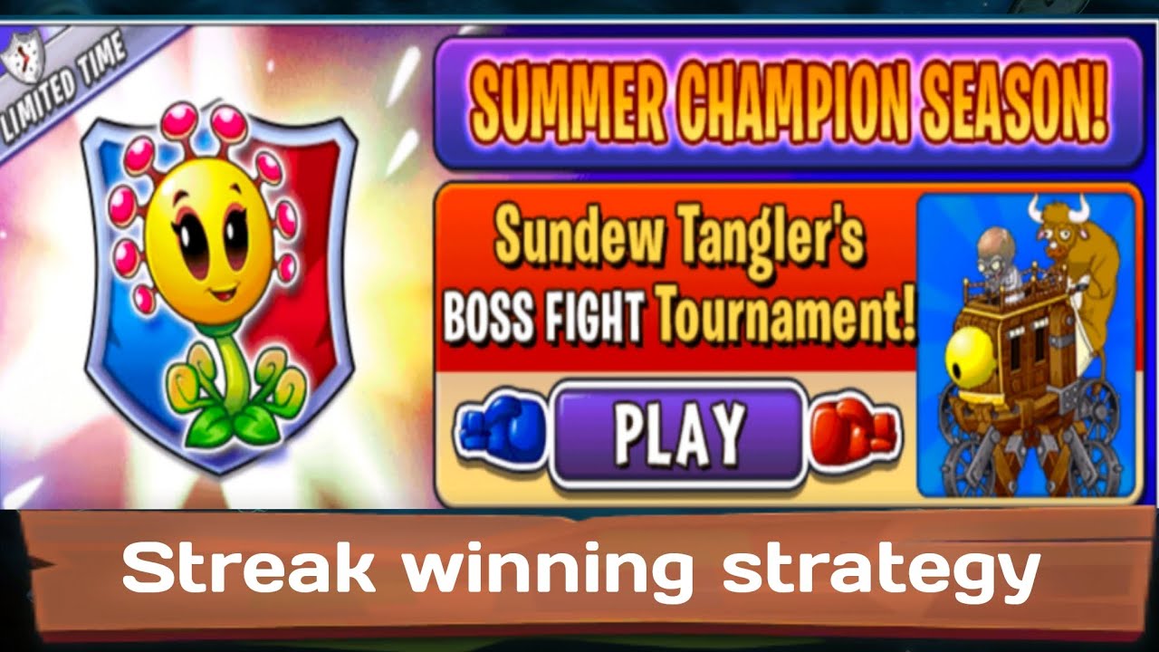 Pvz2 Arena Electric Peel Boss Fight tournament  Strategy 