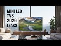 Mini-LED TVs 2026 LEAKS | Massive Brightness, AI &amp; Panel Upgrades Revealed!