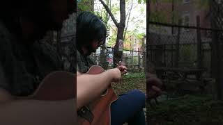 serenading some birds in my backyard in 78 tuning DADFAC